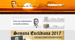 Desktop Screenshot of casaeuclidiana.org.br