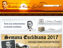 Tablet Screenshot of casaeuclidiana.org.br